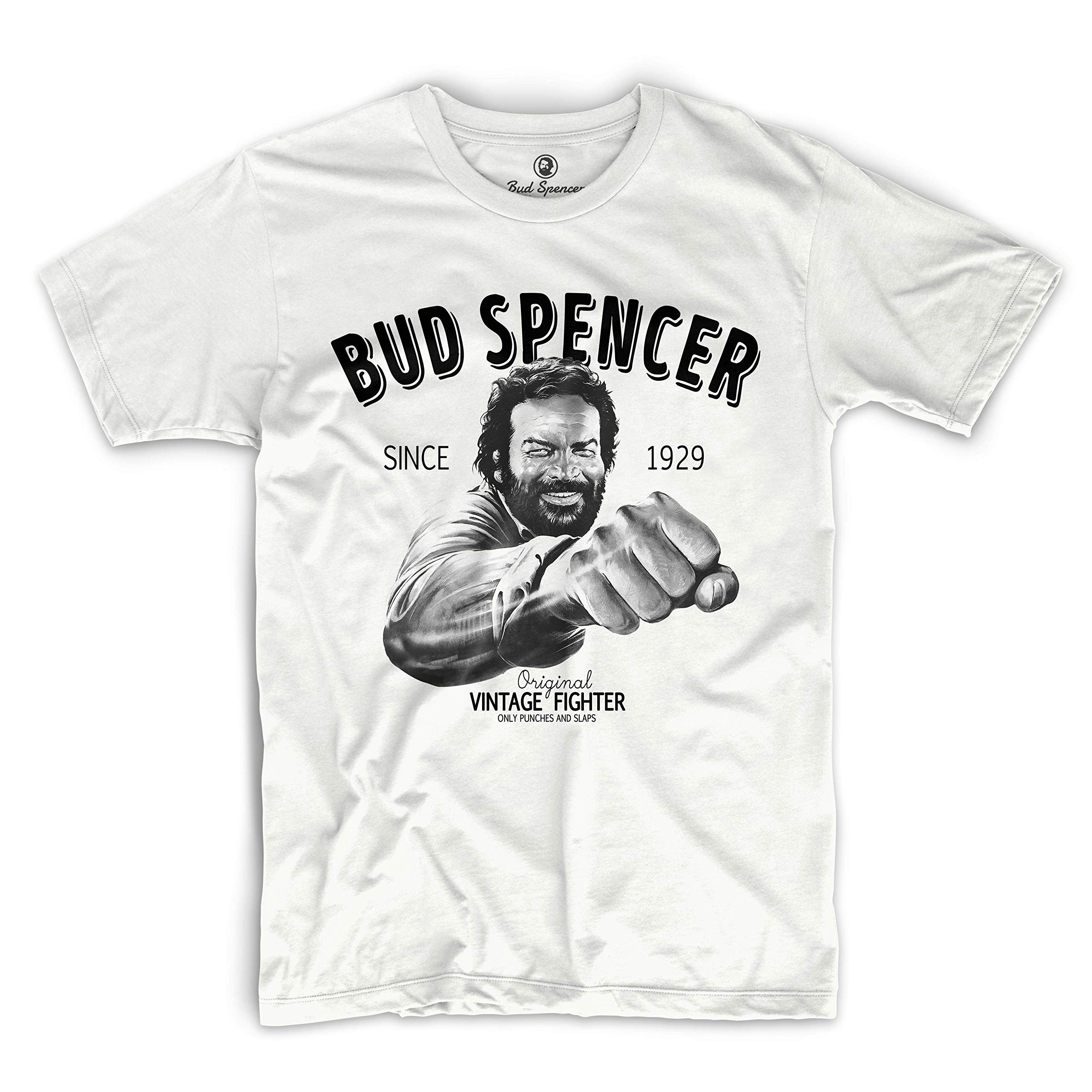 Bud Spencer® - Punch - T-Shirt (Weiss) (XL)