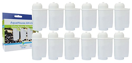 12x AquaHouse AH-CBI Kompatibel Wasserfilterpatrone für Bosch Neff Siemens Gaggenau Kaffeemaschinen TZ70003 TCZ7003 467873 575491