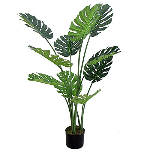 Leaf Realistische künstliche Monstera-Käsepflanze, 120 cm, AZ-Cheese