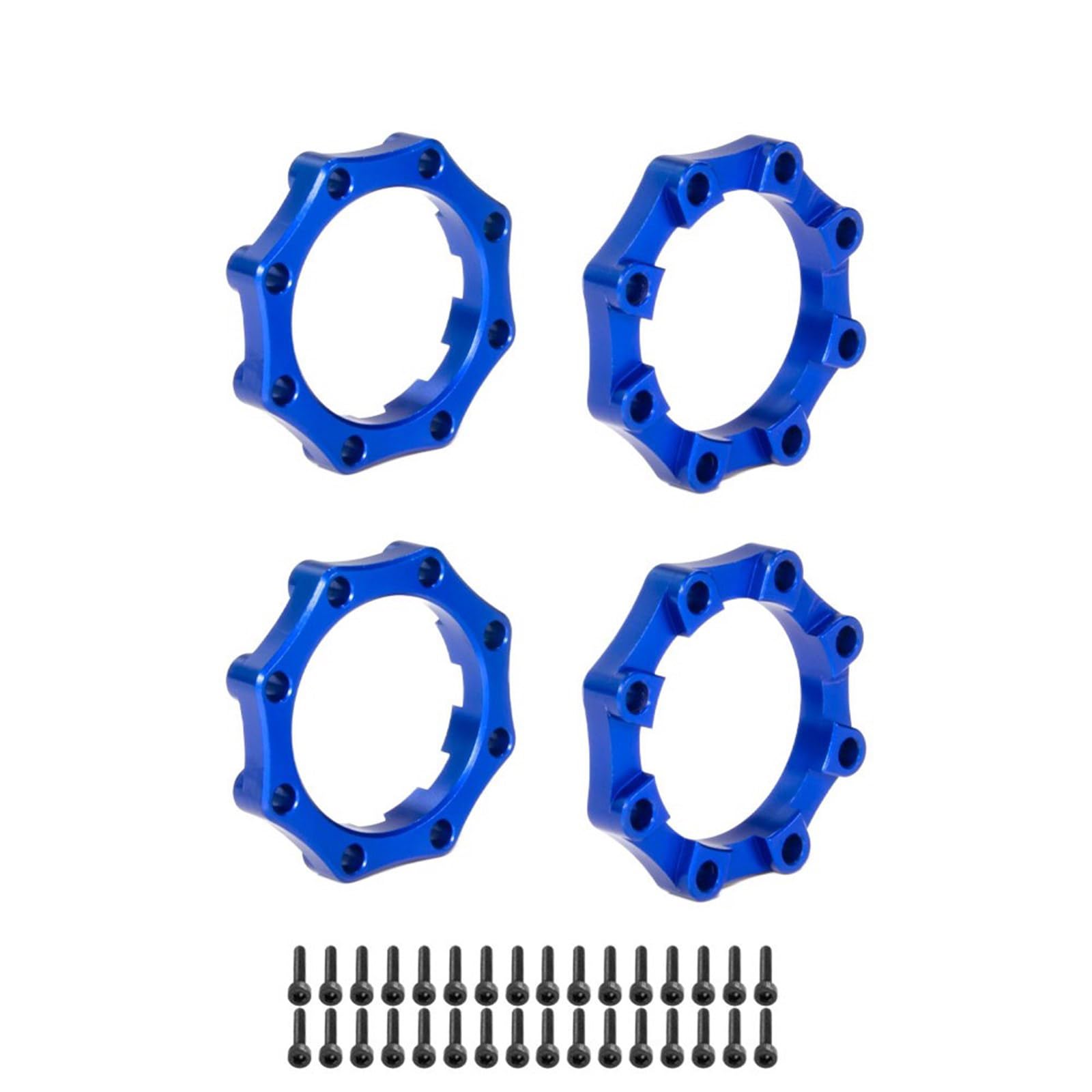 Fhsqwernm PLProLine 17 Mm Spielzeugauto Sechskant Adapter 9 6 cm Verlängertes Metall Adapter Upgrade Kits Zubehör