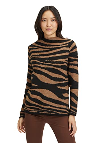 Cartoon Damen 5350/7072 Pullover, Black/Brown, 42