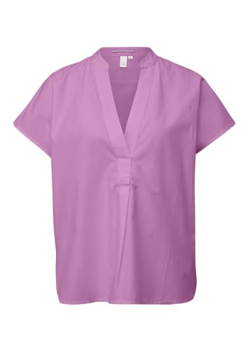 QS Damen 2146334 Bluse Kurzarm, Lilac 4721, 40