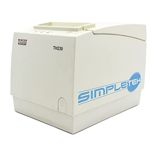 SIMPLETEK TH230 Thermodrucker, 80 mm, USB RJ11, Registrierkasse für Computer, Windows, für Kassen, Wetten, Restaurant, nicht steuerlich (überholt)