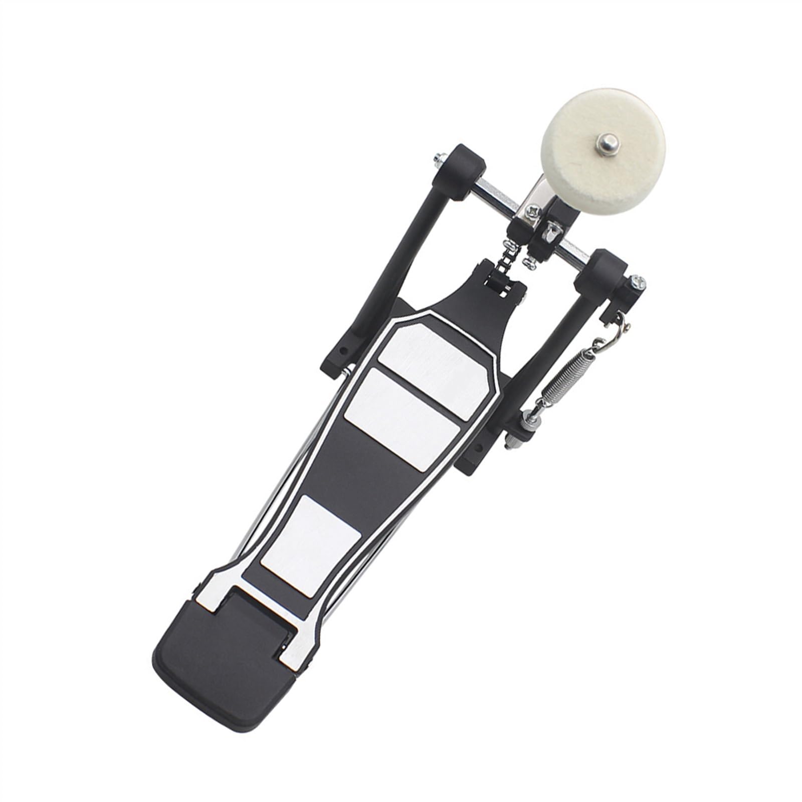 Schlagzeug-Set, Aluminiumlegierung, Pedal, Einzelpedal, Hammer, Musikinstrumentenzubehör Bass drum-Pedal für Anfänger