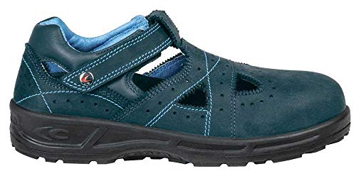 Cofra 76550-001.W38 LIZ BLUE S1 SRC Sicherheitssandalen, Blau/Hellblau, Größe 38