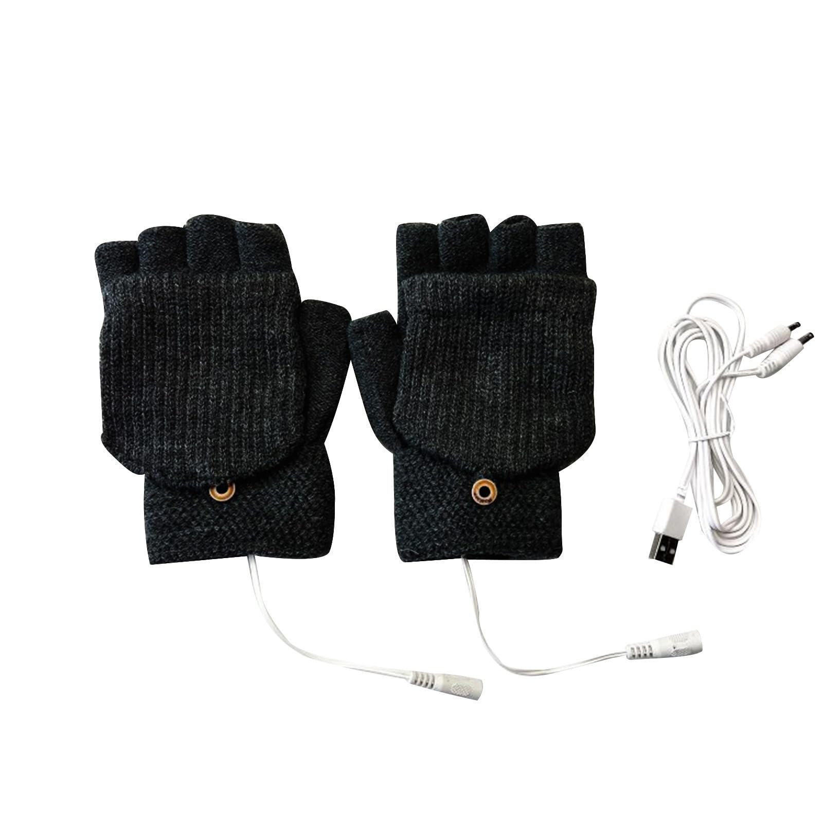 CSHE Winterhandschuhe Touchscreen Handschuhe Strick Fingerhandschuhe Sport Warm und Winddicht Winterhandschuhe für Skifahren Radfahren und SMS, Geeinget für Damen und Herren