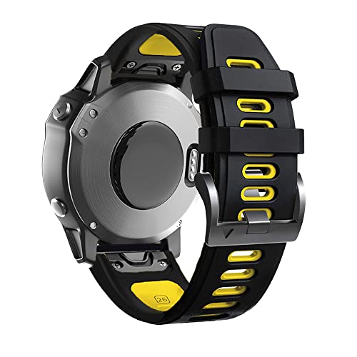 NEYENS Silikon-Smartwatch-Armbänder für Garmin Fenix 6X 6 6S Pro 5X 5 Fenix 7X 7 Epix Gen 2 VERTIX 2 Band Quick Easyfit Armband Correa, For Approach S60 S62, Achat