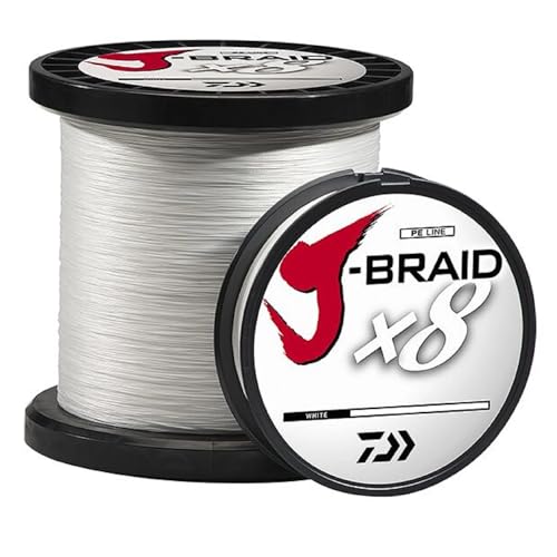 J-BRAIDX8, Spule, weiß, Mono-Durchmesser: 7,3 kg.