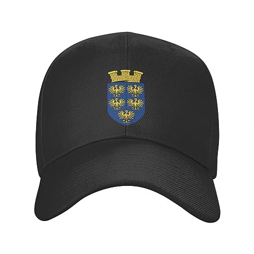 SUREKYA Baseball Kappe Benutzerdefinierte Wappen von Niederösterreich Baseball Cap Sonnenschutz Männer Frauen verstellbare österreichische Flagge stolz Papa Hut Sommer Geschenk