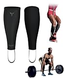 BREAKING LIMITS Deadlift Shin Guards - Neopren Wadenbandage – Deadlift Socken – Schienbeinschoner - Boxspringungen für Damen und Herren - Schienbeinschutz für Deadlifts (XL)