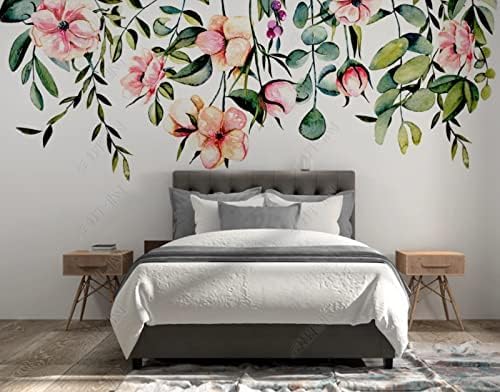 Rustikale Handgemalte Blumen 3D Tapeten Wanddekoration Fototapete Sofas Wohnzimmer Wandbild Schlafzimmer-300cm×210cm