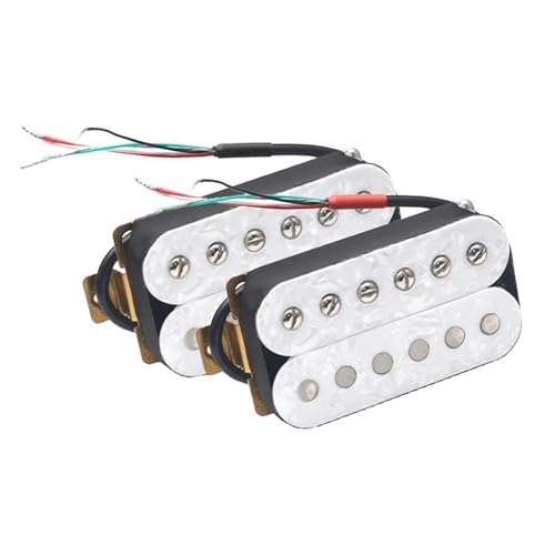 1Set Elektrische Gitarre Humbucker Einstellbare Schraube Für 6 String E-gitarre Spule Spliting Pickup Single-Coil-Tonabnehmer (Color : 4)