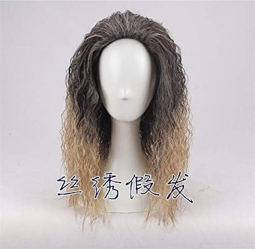 LINLINCD-Wig Anime Cosplay Film Perücke Rollenspiele Haar Comic Cosplay Jason Momoa Perücke Karneval Haar for Männer Erwachsene Cosplay Requisiten