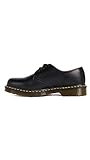 Dr. Martens Unisex-Erwachsene 1461 Mono Smooth Derby, Schwarz Black Gelbe Nähte, 45 EU, R14345001