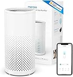 Meross WLAN Luftreiniger für Allergiker mit H13 HEPA Luftfilter Funktioniert mit Apple HomeKit, 24dB Raumluftreiniger gegen 99,97% von Staub Pollen Gerüche, CADR 160m³/Std bis zu 19m² Air Purifier