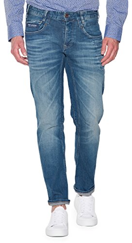 PME Legend Herren Jeans Commander 2" Regular Straight Fit Blue (82) 32/32