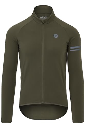 AGU Thermo Trikots LS Essential Herren – Grün – XL