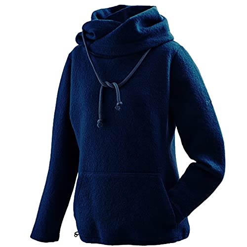 Mufflon Damen Wollpullover Mu- Sina W100 Nachtblau - L