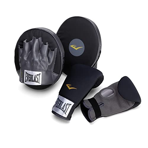 Everlast 3010 Box-Fitness-Set, schwarz/grau