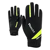 Roeckl Ranten Winter Fahrrad Handschuhe lang schwarz/gelb 2023: Größe: 7