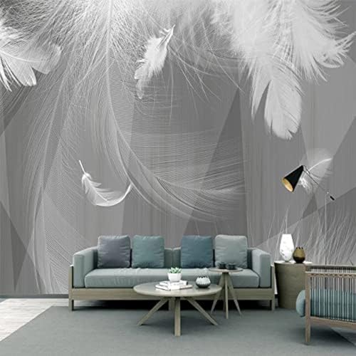 XLMING Abstrakte Geometrische Landschaft 3D Tapete Wohnzimmer Sofa Schlafzimmer Esszimmer Home Dekoration Wand-300cm×210cm