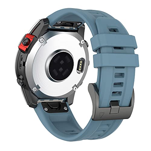 NEYENS 20 22 26 mm Silikon-Uhrenarmband für Garmin Fenix 7X 7 7s 6X 6 6s 5X 5 5S 3HR Forerunner 935 Watch Quick Release Easyfit Band Strap, Fenix 5s 6s 7S, Achat