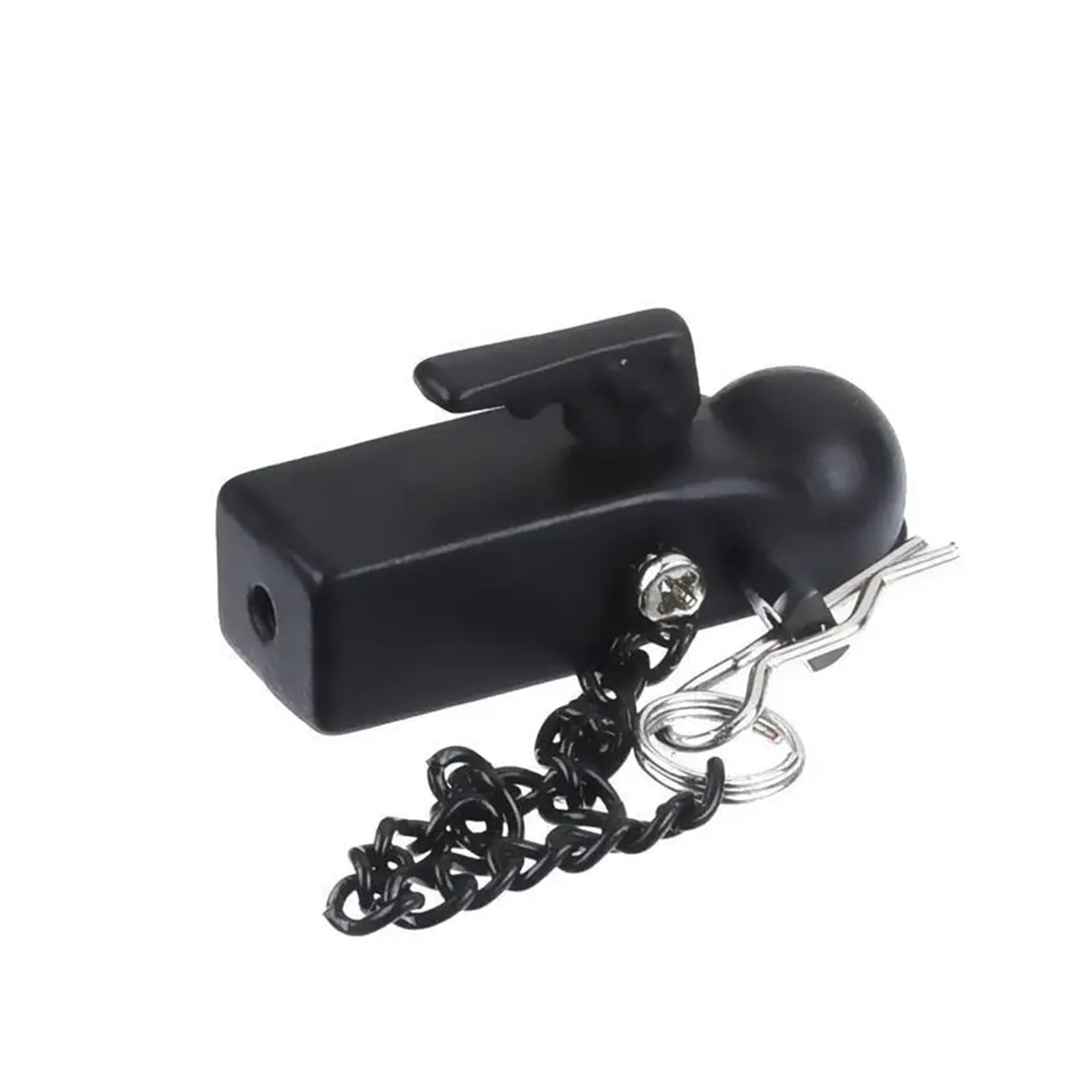 Anhängerkupplung Anhängerkupplung RC Auto Metall Abschlepphaken Drop Hitch Receiver Anhänger Haken For 1/10 RC Climbing Crawler Anpassbar an alle Arten von schlechtem Wetter ( Color : Connection buckl