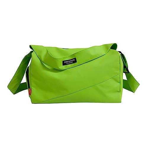 TAKOXIA Tasche für Damen, Turnbeutel mit Nasstasche, für Damen und Herren, Reisetasche, für Flugzeug, Sport, Fitnessstudio, Schwimmen, Yoga, wasserdicht, Übernachtungstasche, grün, As shown in the