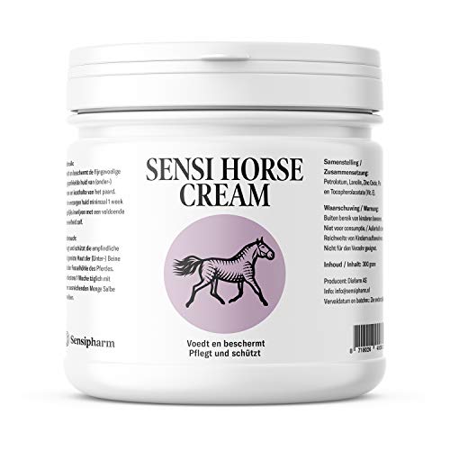 Sensipharm Sensi Horse Cream - Mauke Pferde Salbe mit Zink gegen Strahlfäule & Fesselekzem 300 Gram