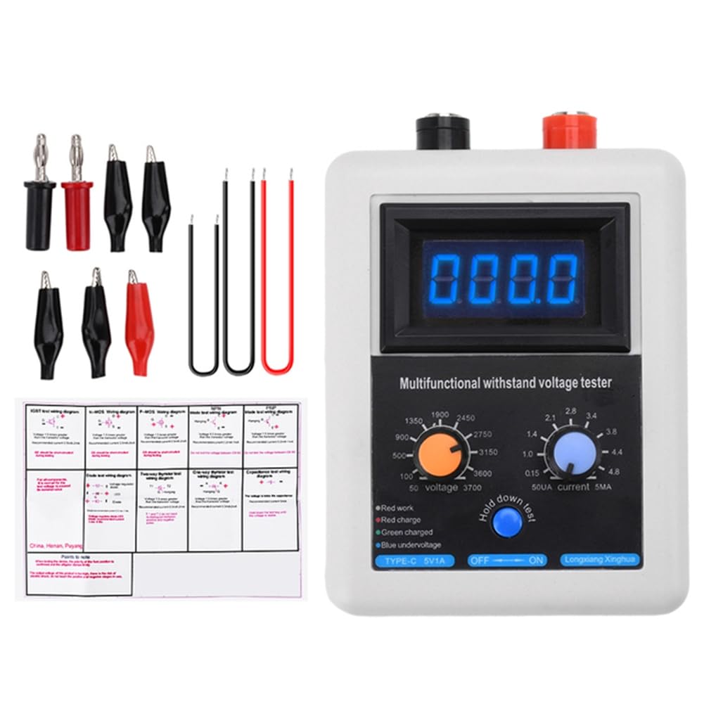 Kiudduy 0 V-3500 V IGBT-Spannungsfähigkeit Transistortester Diode MOS Triode LED Spannungsfähigkeit für MOV-Tester Blau