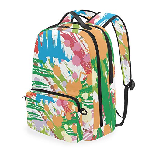 MONTOJ Paint Blots Campus Rucksack mit abnehmbarer Kreuztasche