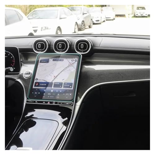 IMMLSX Für Für Benz Für GLC 260 300 2023 2024 Auto Center Radio GPS Navigation Kratzfester Displayschutz Aus Gehärtetem Glas Navigation Schutzfolie Navigations-Displayschutz