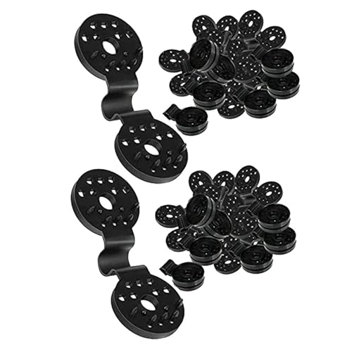 Sizoriruk Schattenstoff-Clips, robuste Schatten-Clips, Planen-Clips, robuster Schatten-Griff, Schattentuch-Clips, strapazierfähig (110 Stück)