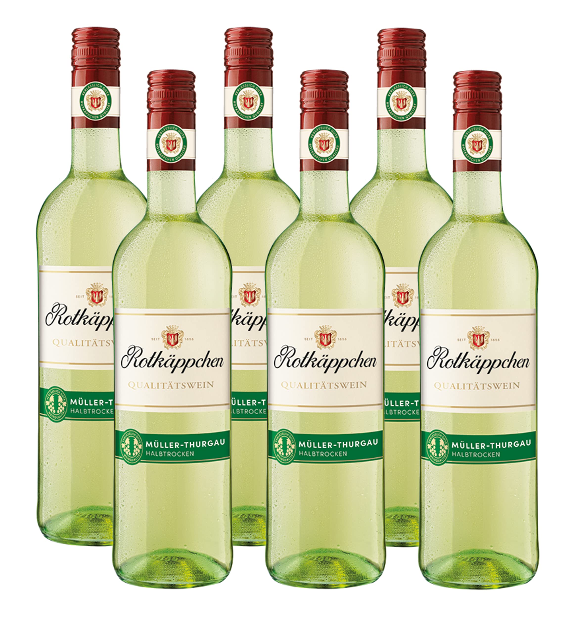 Rotkäppchen Qualitätswein Müller-Thurgau halbtrocken 6er Pack (6 x 0.75 l)