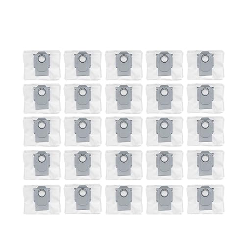 Dust Bags Accessories Compatible WithRoborock S8+ / S8 Pro Ultra / S7 MaxV Ultra / S7 Pro Ultra / Q7+ / Q7 Max+ / Q5+ Vacuum Cleaner Parts (Color : 25PCS)