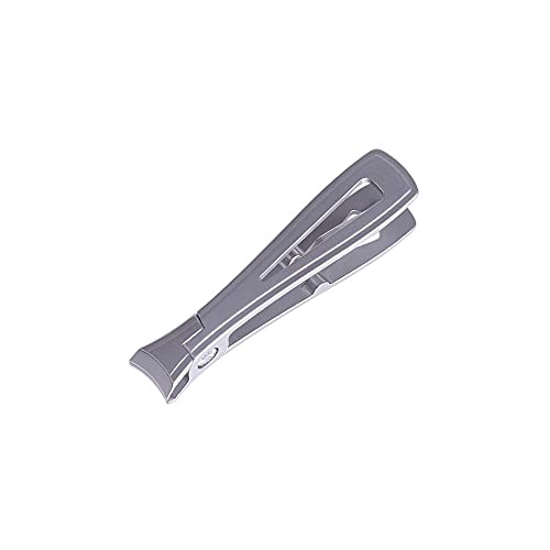 SUICRA Nagelknipser Fingernagelknipser Zehennagel Edelstahl-Nagelschere, professionelle Nagel-Clippers Breite Kieferöffnung, Maniküre-Zehennagel-Tools-Schere (Color : Sliver)