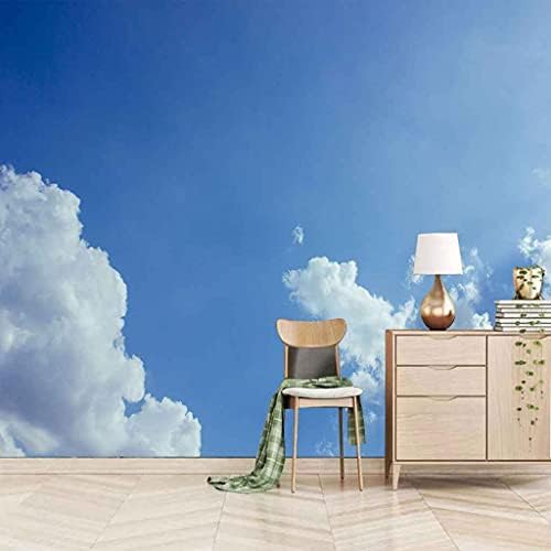 Blauer Himmel Und Weiße Wolken Szenerie 3D Tapeten Wanddekoration Fototapete Sofas Wohnzimmer Wandbild Schlafzimmer-350cm×256cm