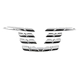 Auto-Frontkühlergrills für Renault Kadjar 2015-2022, 3D Grille Protective Cover Frontstoßstangenmaske, Autogrill, modifiziertes Zubehör