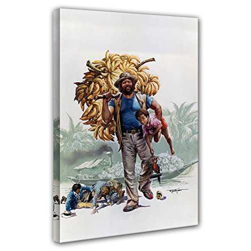 Bud Spencer - Banana Joe - Leinwand (80 x 120 cm)