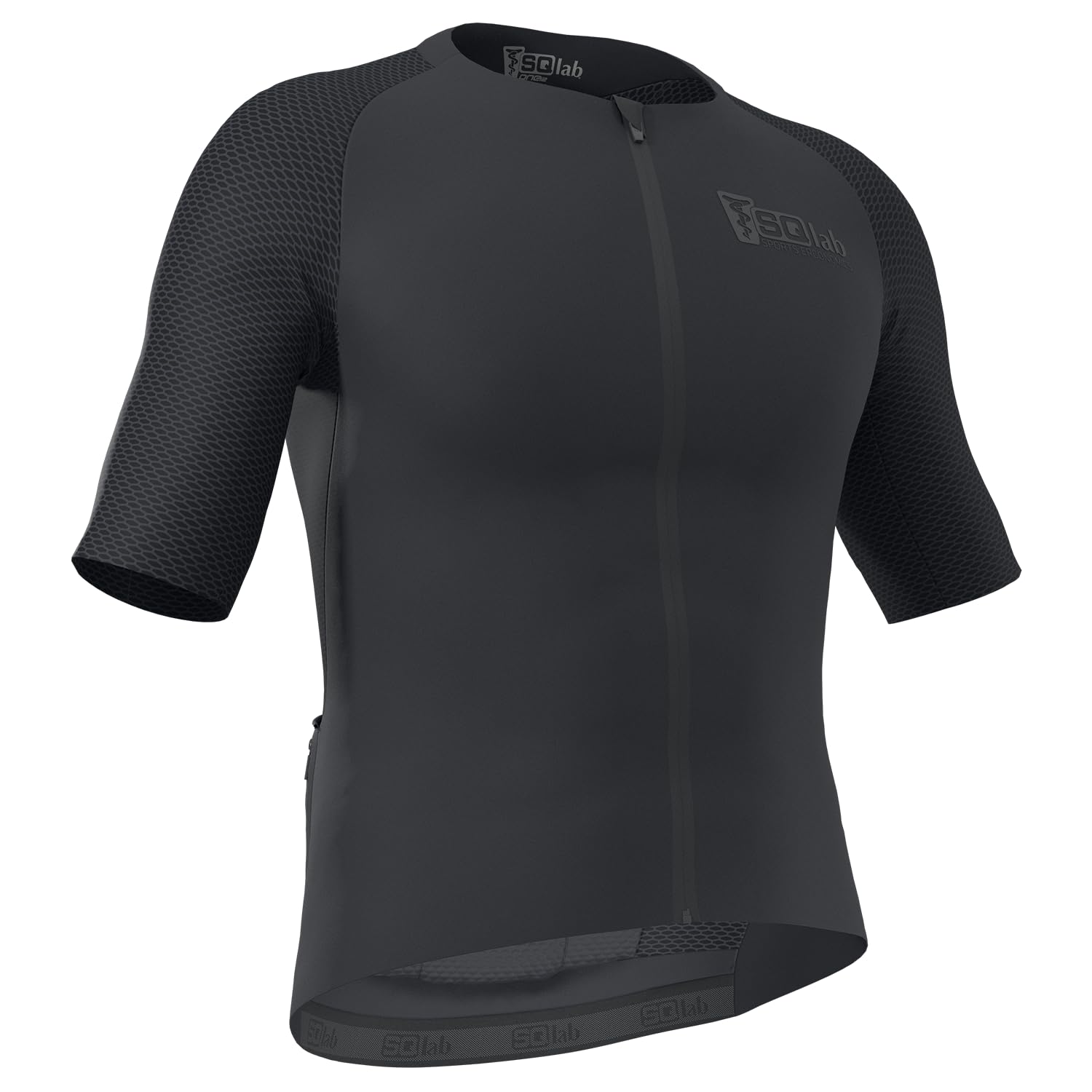 SQlab Herren Sq-Jersey One12 Fahrradtrikot, Schwarz, XXL EU