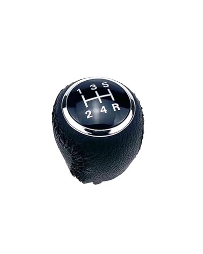 Schaltknauf Für Grande Punto 2006-2012 Linea 2007-2015 Hebelschalthebel Leder Auto Schaltknauf Getriebegriff Schalthebelknopf Shift knob(5 Speed)