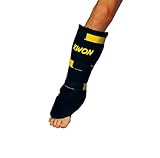 Kwon Schienbein Spannschutz Muay Thai, schwarz, L, 4067503