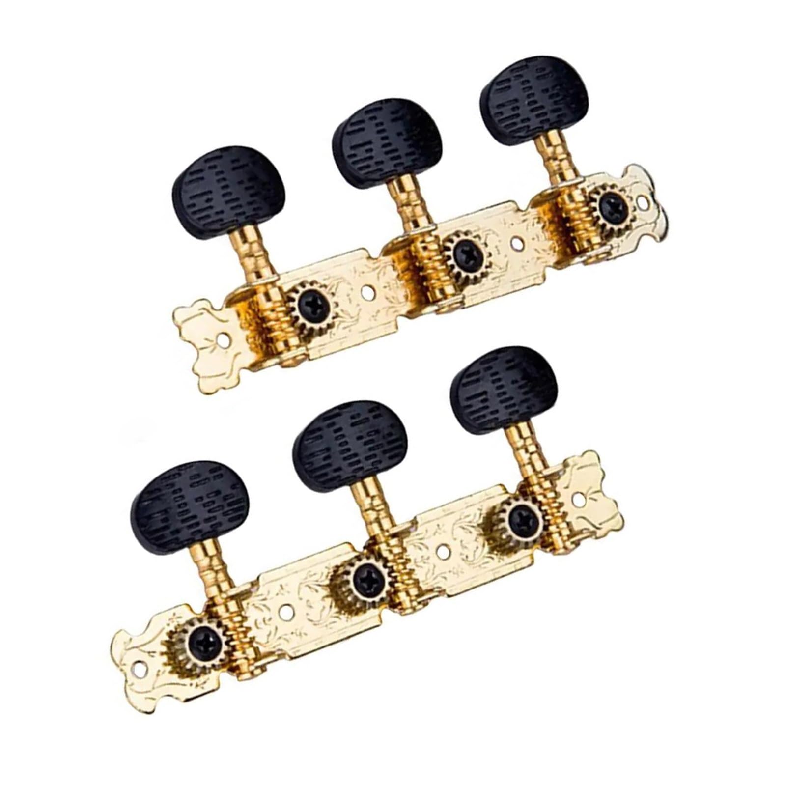 Strings Tuning Pegs Mechaniken Für Gitarre 2 Stück 3L3R Gitarren-Stimmschlüssel und Stimmnadeln, Ersatz-Zubehör für Akustikgitarre