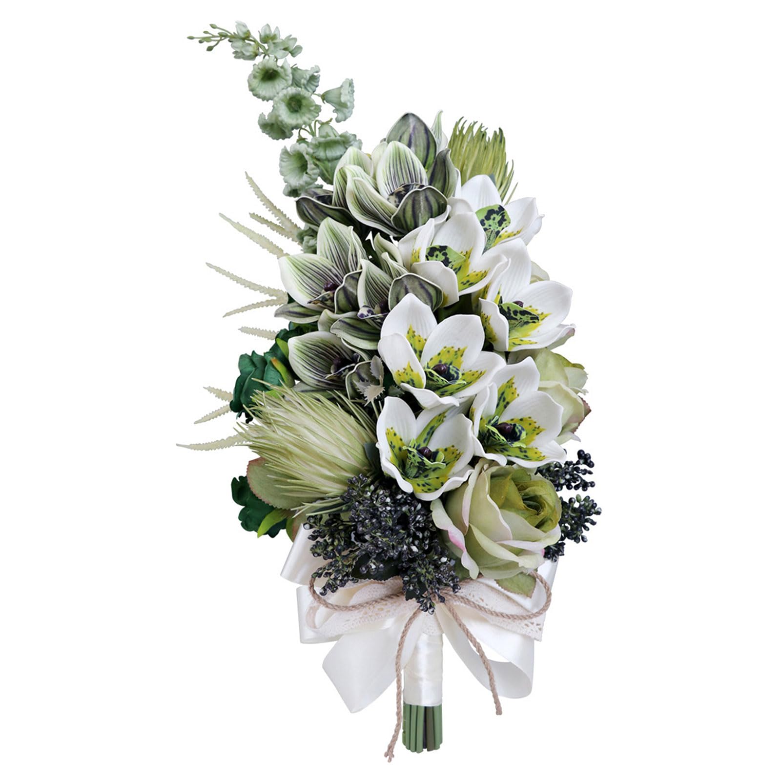 CYILPR Künstliche Blumen Hochzeit Brautblumen Brautsträuße Neue Hochzeit Blumen Hochzeitsstrauß