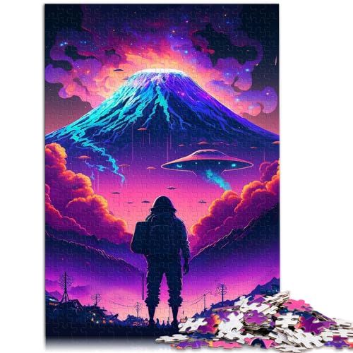 Puzzles für Invasions-Puzzles für Erwachsene, 1000 Puzzles, Holzpuzzles, Spaß für zu Hause, Aktivitäten, Geburtstagsgeschenk, Reisegeschenke, 1000 Teile (50 x 75 cm)