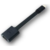 Dell - USB-Kabel - USB 3.0 (W) bis USB Typ C (M) - 13.1 cm - Schwarz - für Alienware 17 R3