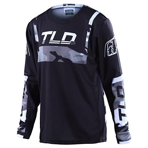 Troy Lee Designs Jungen Motocross-T, grau, XS