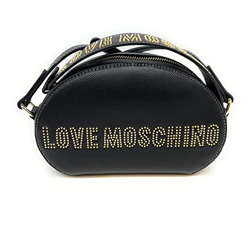 Love Moschino Damen Jc4210pp0gkg0000 Schultertasche, Schwarz