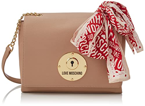 Love Moschino Damen Borsa Pu Nude Umhngetasche, Hautfarben