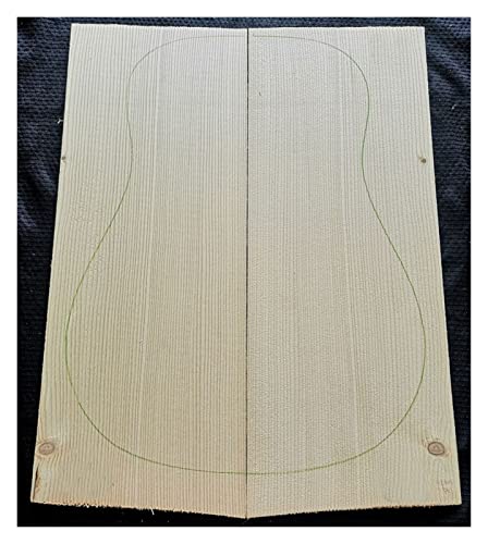 Gitarrenkörper Fichte Furnier-Gitarre-Panel-Fichte, Die Gitarre-Holz Herstellt Gitarrenkörper (Color : 18)